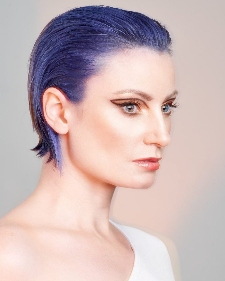 David Greensmith Hair Photographer - Very Peri - Pantone Colour of the Year 2022